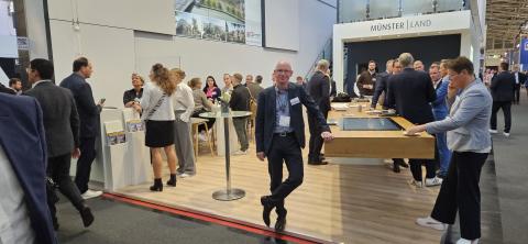 Der Facility Manager Peter Schmidt auf der Expo Real 2023