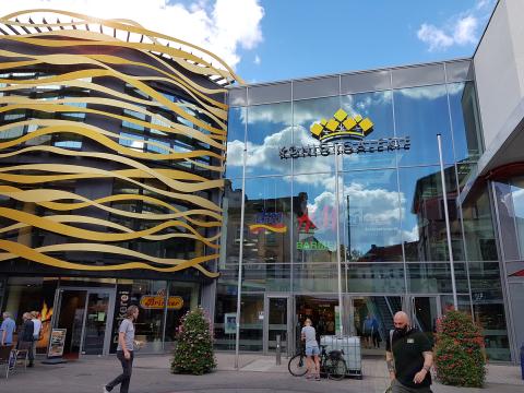 Königsgalerie Duisburg Eingang Sonnenwall